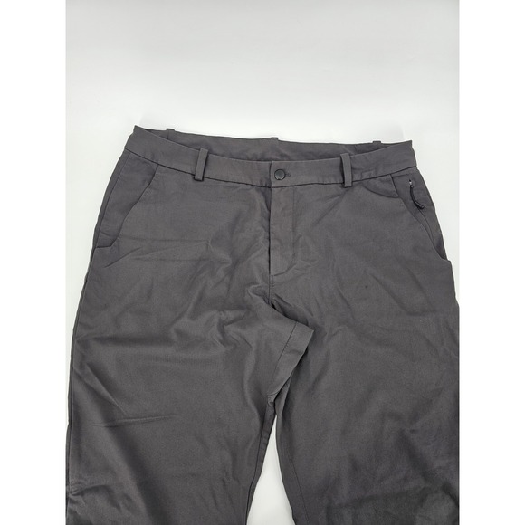Lululemon Pants Men's Gray Straight Casual Adult ** See Picture For Measurements - Picture 2 of 9